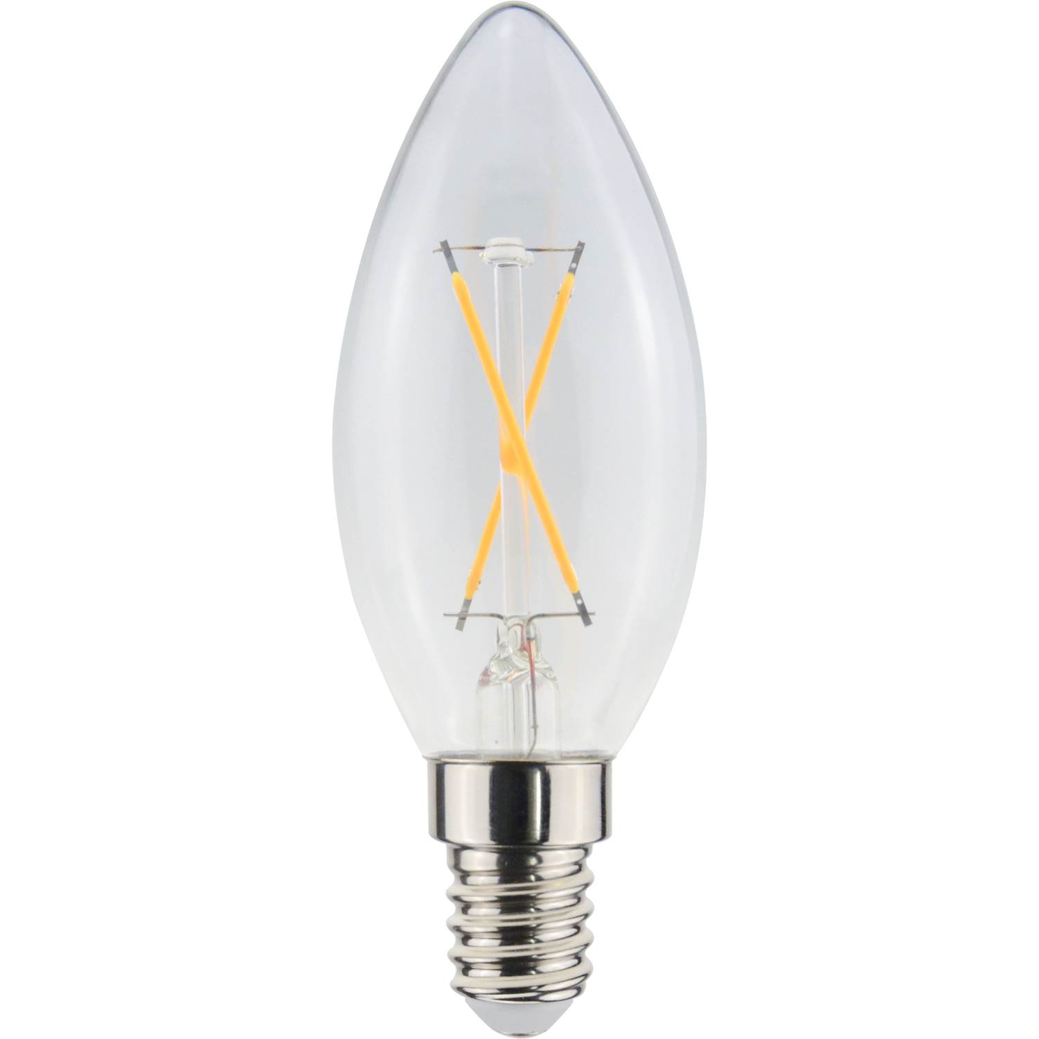 Elvita LED kron C35 E14 90lm 2-filame