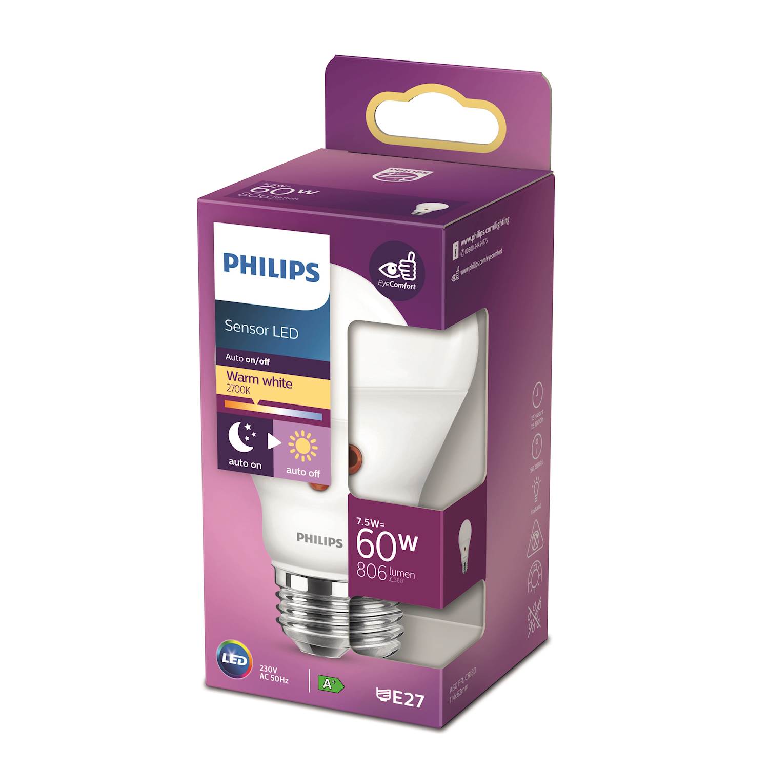 Läs mer om Philips LED d2d 60w norm e27 nd