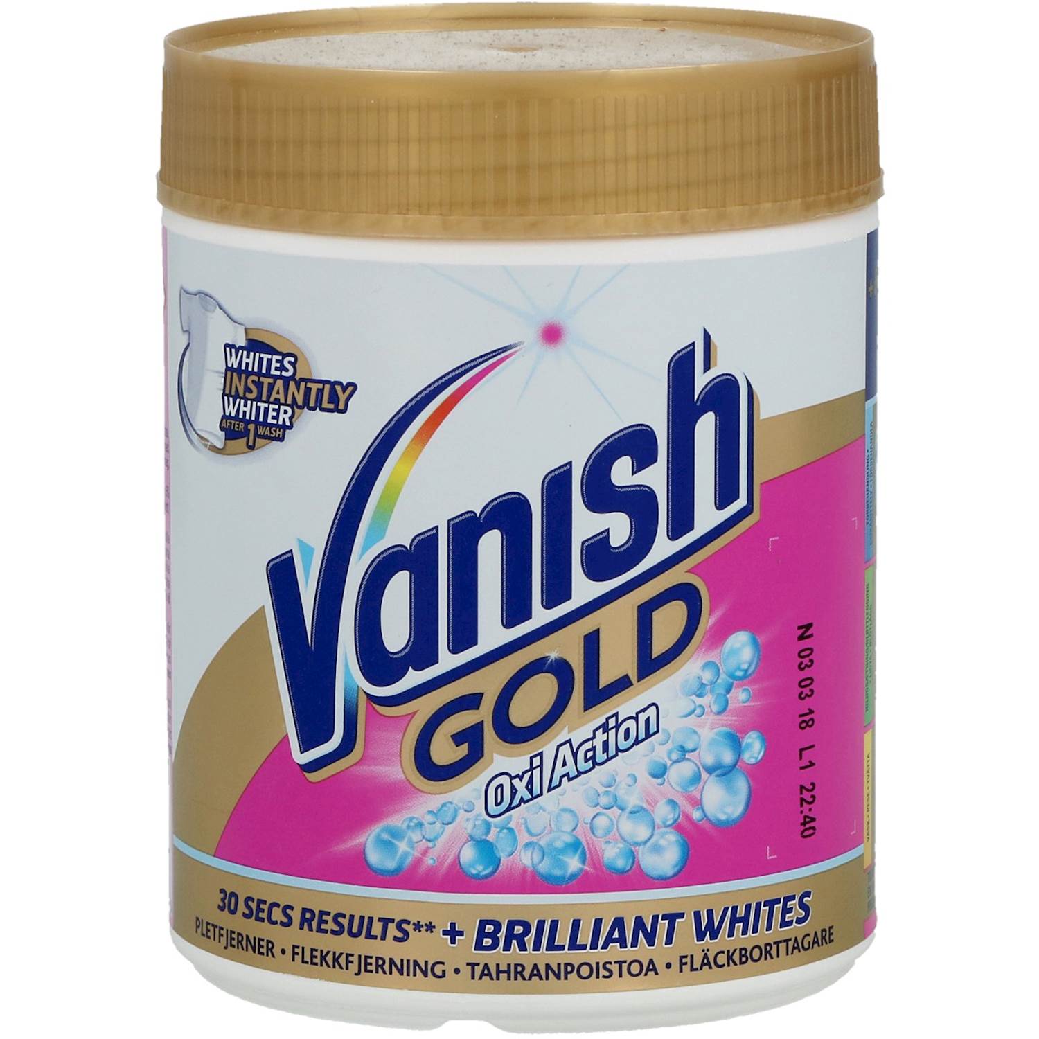 Vanish Powder 470gr White Gold