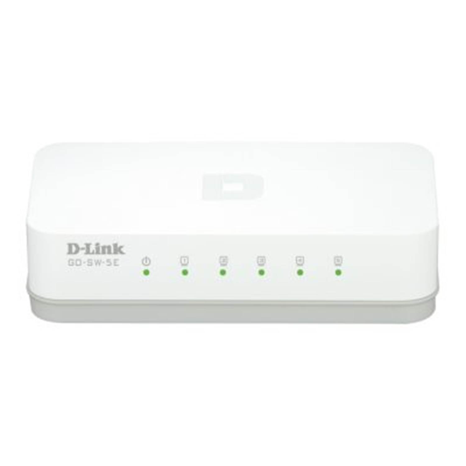 D-link 5-Port Ethernet Easy Desktop Switch, 5x10/100Mbps – Vit
