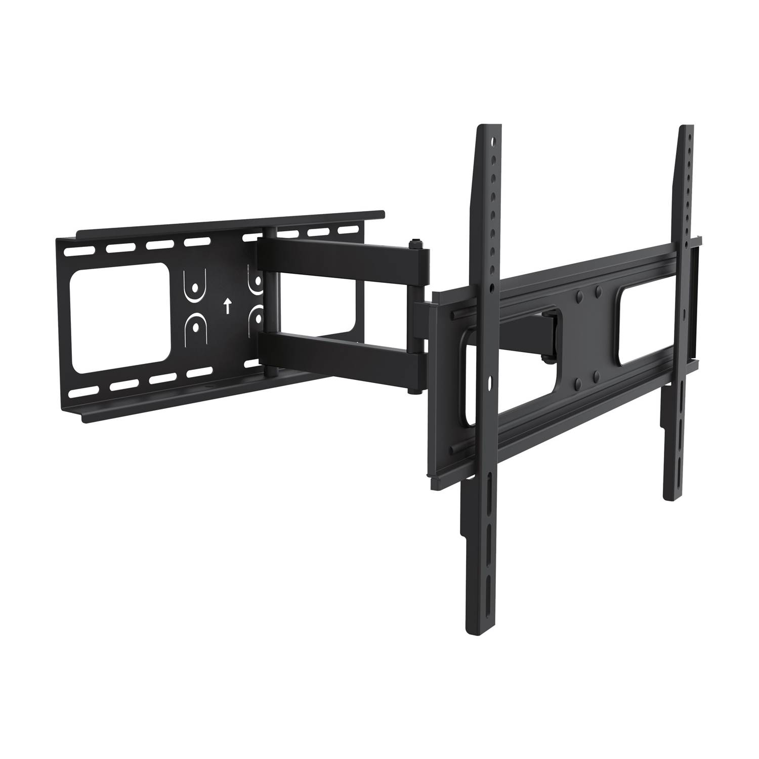 Läs mer om DELTACO väggfäste för TV/skärm, 32-75”, max 50kg, 3 leder, svart