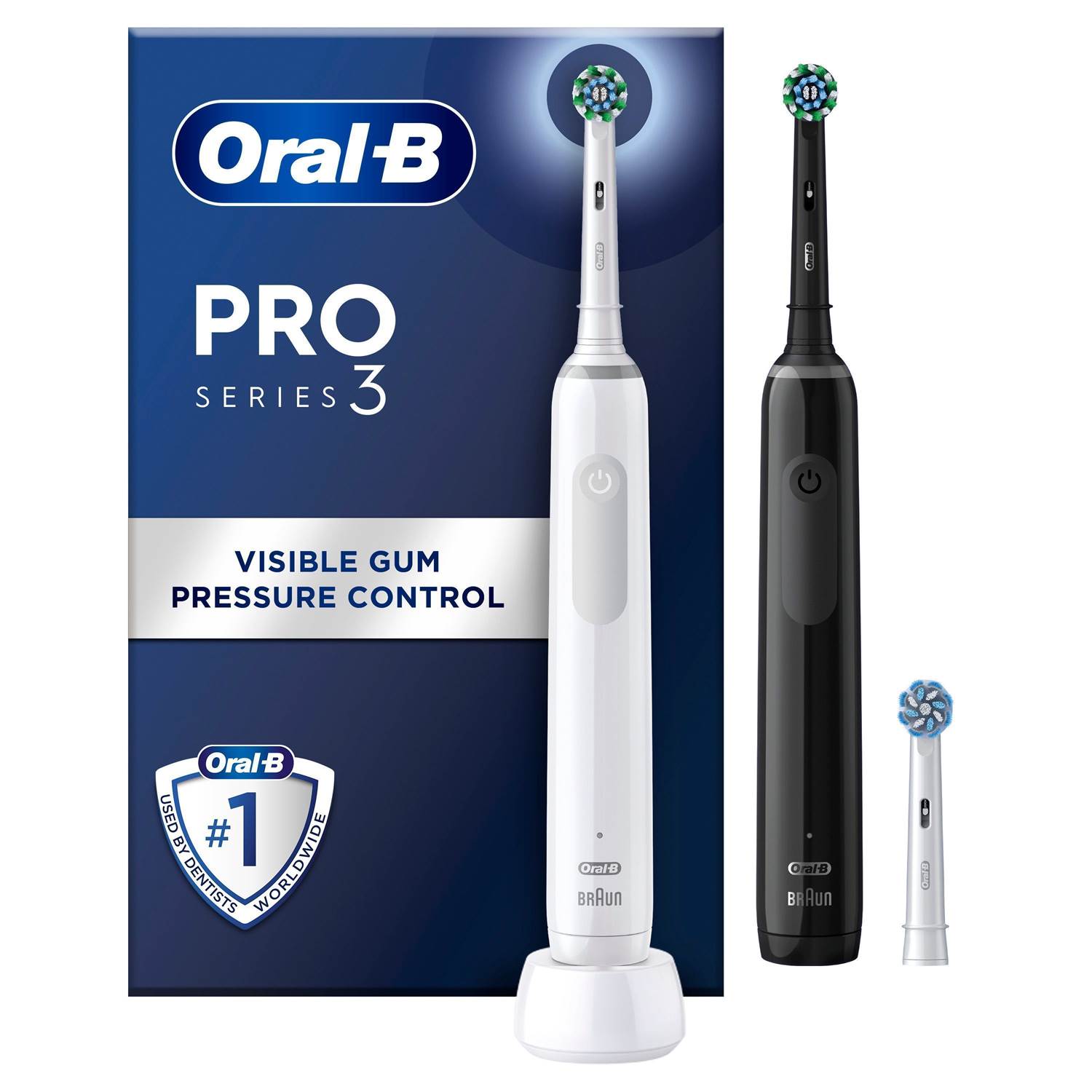 Oral-B Pro3 Duo Black/Wh