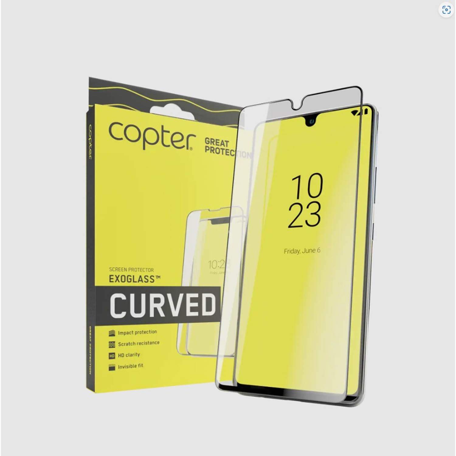 Läs mer om Copter Exoglass™ Curved – Samsung Galaxy S24