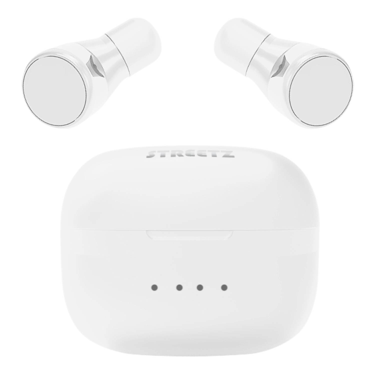Läs mer om T200 True Wireless in-ear, dual earbuds, charge case, white