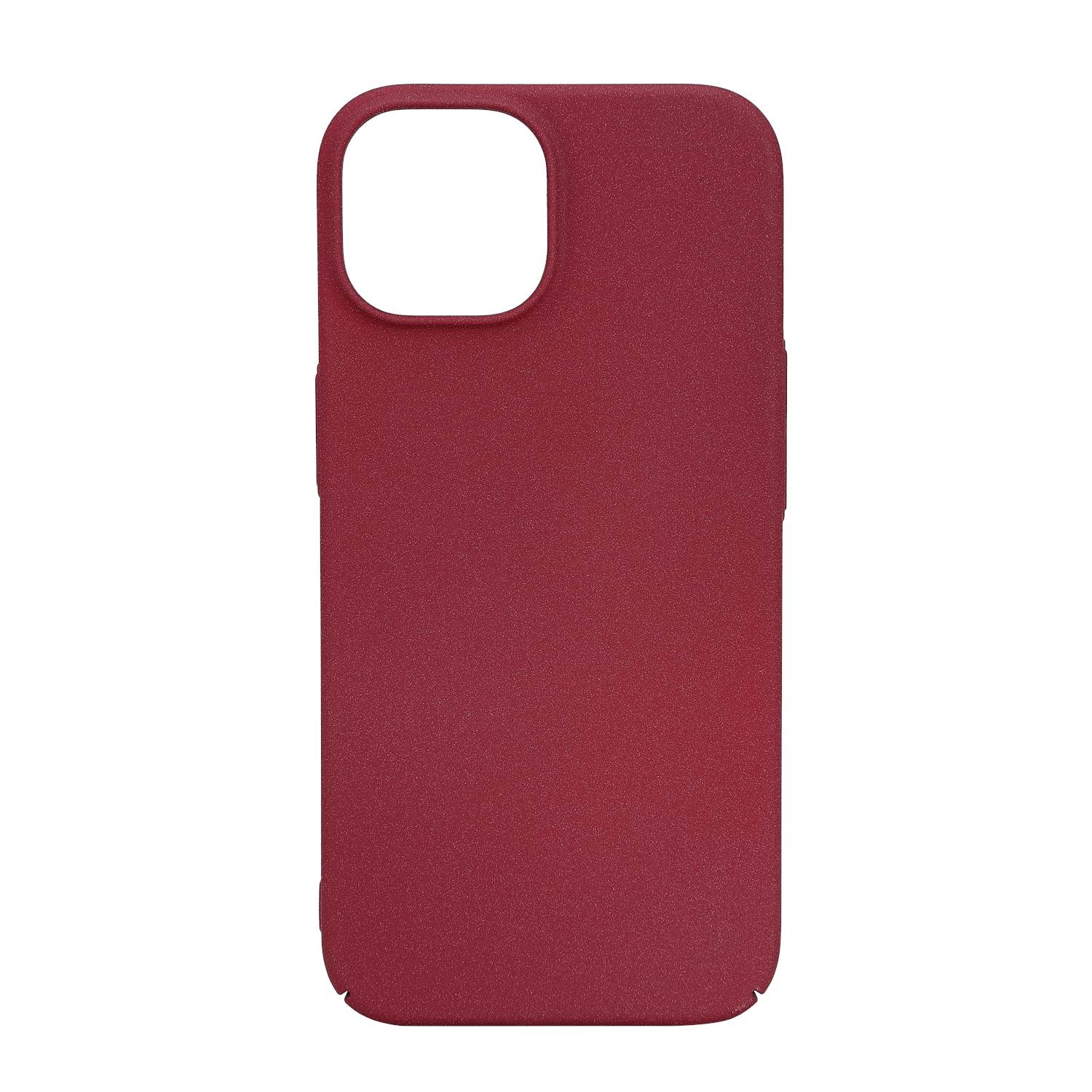 Läs mer om iPhone 15 sand bursted back cover, burgundy