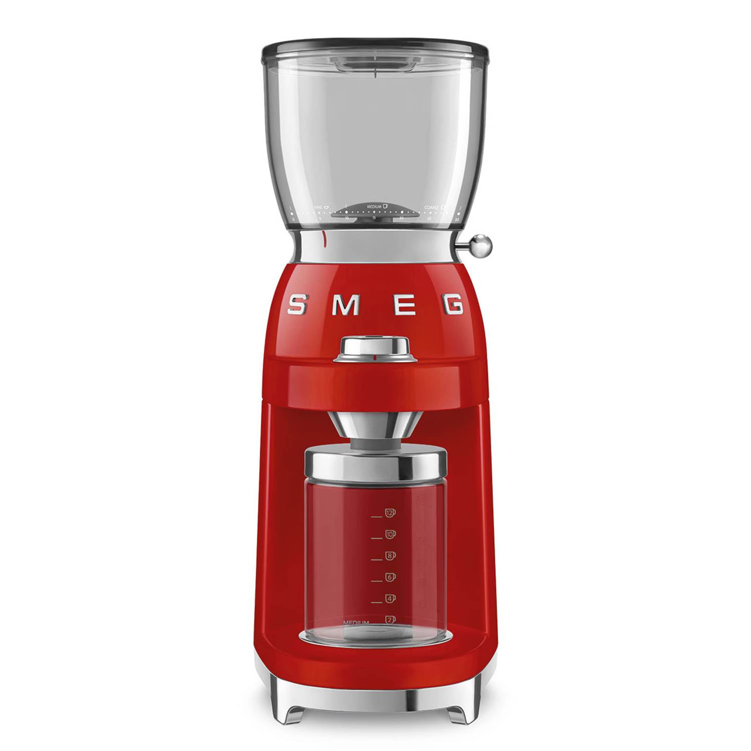 Smeg 50's Style Kaffekvarn CGF01RDEU (röd)