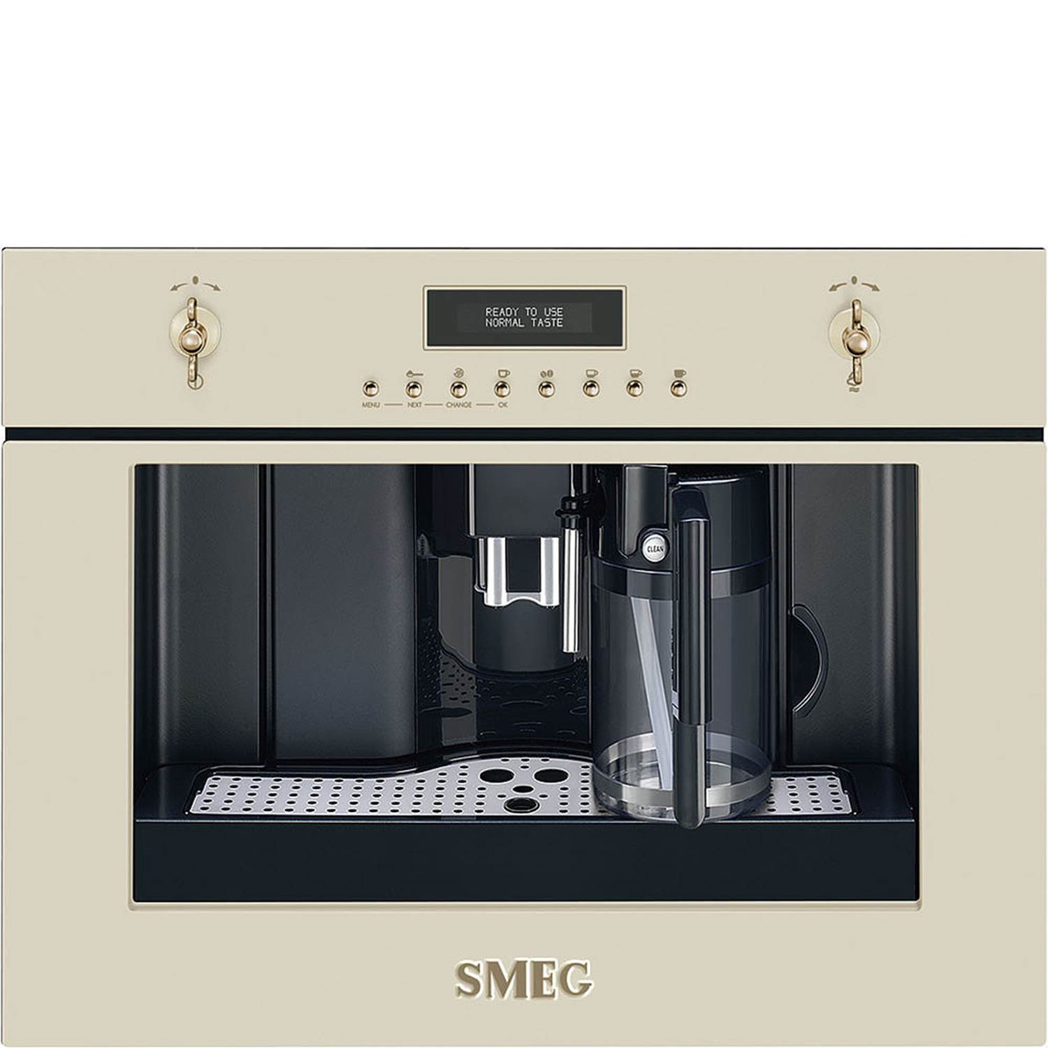 Smeg Coloniale Kaffemaskin CMS8451P (kräm)