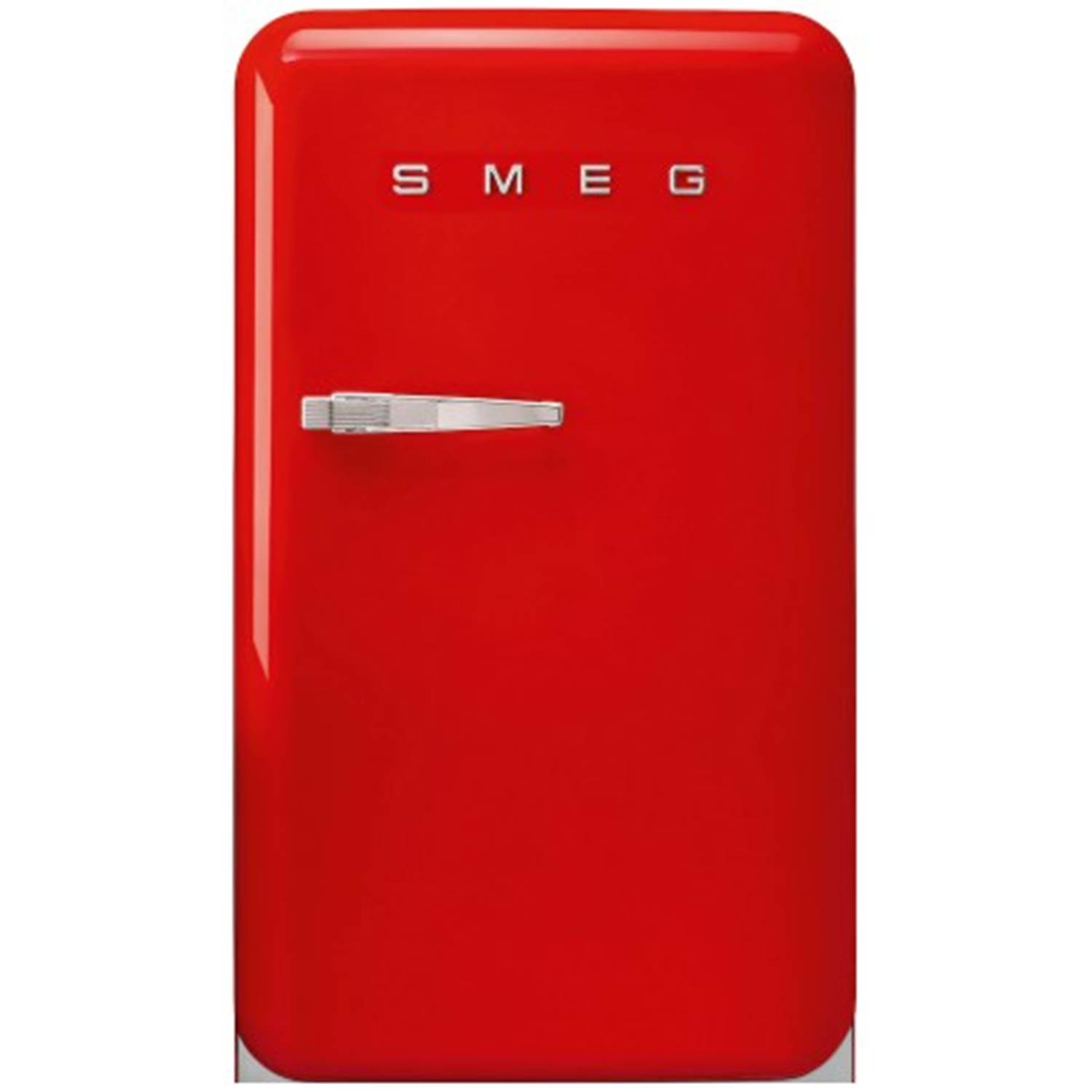 Läs mer om Smeg 50s style kylskåp Happy Bar FAB10HRRD5 (Röd)