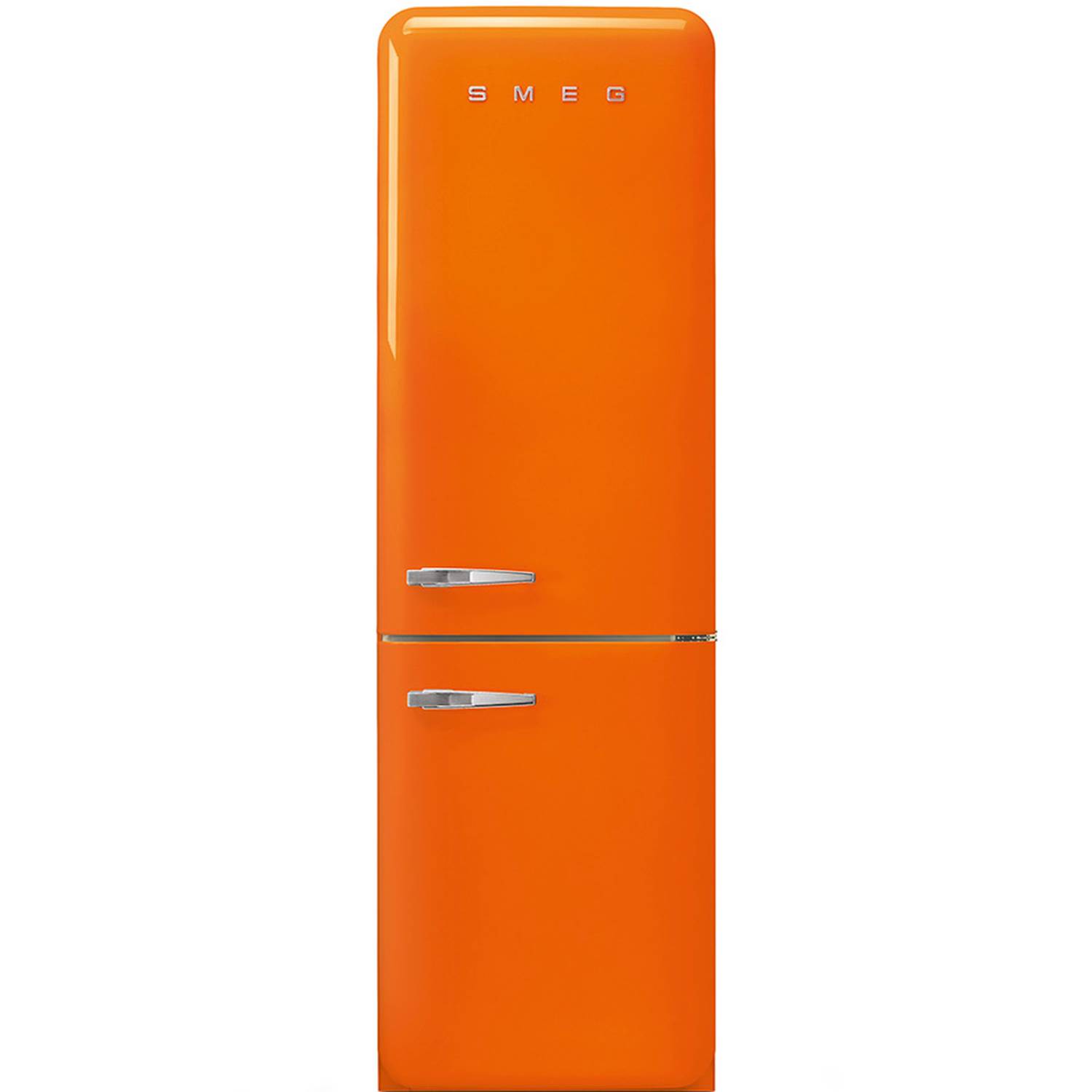 Läs mer om Smeg 50s style kyl/frys kombiskåp FAB32ROR5 (orange)