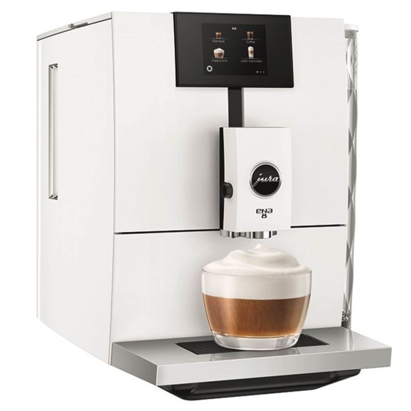 Hem &amp; trädgård/Kaffe &amp; espresso/Espresso- &amp; kaffemaskiner Jura ENA8 Touch (EC) F Nordic White Vit 100373