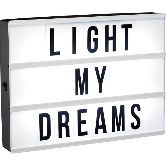 LED-ljus PR Home Lightbox LED Vit 107998