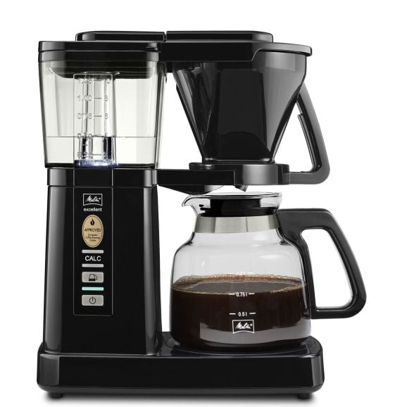 Hem &amp; trädgård/Kaffe &amp; espresso/Kaffebryggare Melitta Excellent 5.0 svart Svart 110170