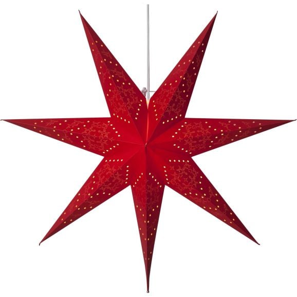 Julstjärna Star Trading Sensy 231-48 70cm Röd 111477