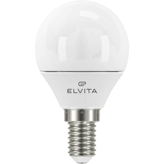 LED-lampa E14 Elvita LED klotlampa P45 E14 250lm op Vit 112466