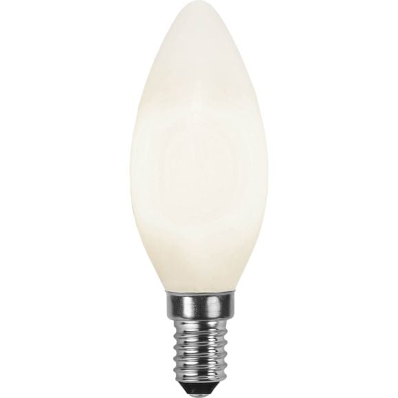 LED-lampa E14 Star Trading 375-02 E14  3W Opal Vit 112561