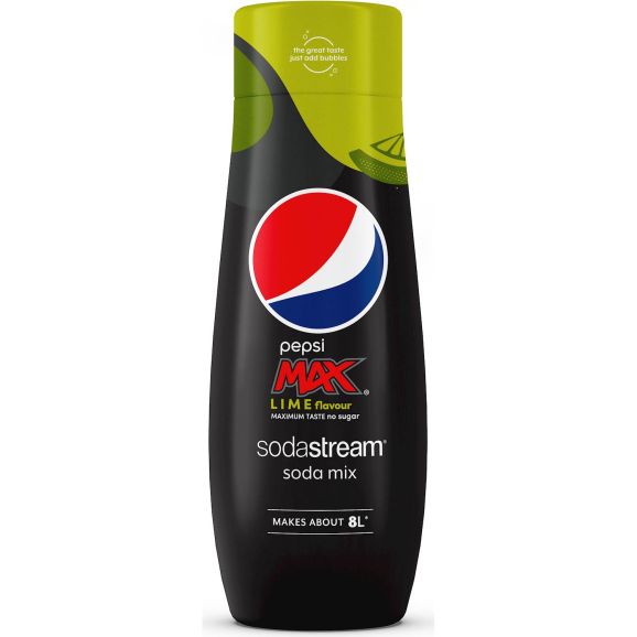 Smakessens för kolsyrad dryck SodaStream Pepsi Max Lime 116800