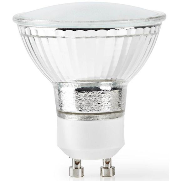 Smart lampa Nedis WIFI LED Bulb GU10 Full färg Vit 116903