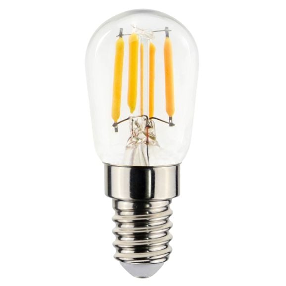 Belysning/Ljuskällor/LED-lamporE14 Elvita LED E14 2700K 2,5W 250lm Transparent 117196