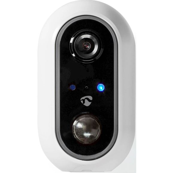 Övervakning &amp; Säkerhet Nedis Smartlife utomhuskamera Vit 117299