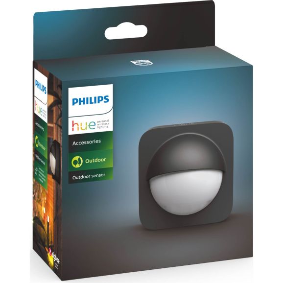 Smart belysning Philips Sensor Hue Utomhus Philips Svart 117676