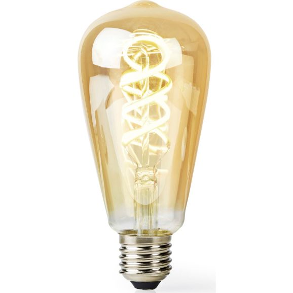Smart lampa Nedis Smartlife Smart filamentlampa 4.9 W ST64 Transparent 118153
