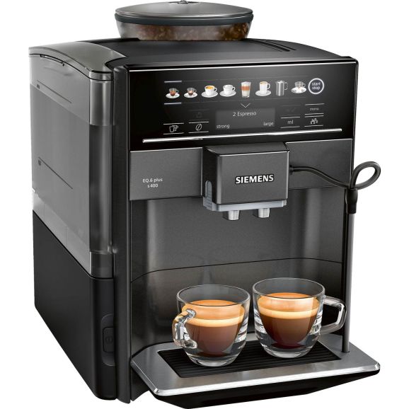 Hem &amp; trädgård/Kaffe &amp; espresso/Espresso- &amp; kaffemaskiner Siemens EQ.6 plus TE654319RW Svart 118394