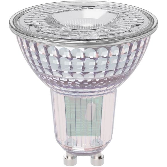LED-lampa GU10 Elvita LED PAR16, 36° 500cd dimbar Transparent 118663