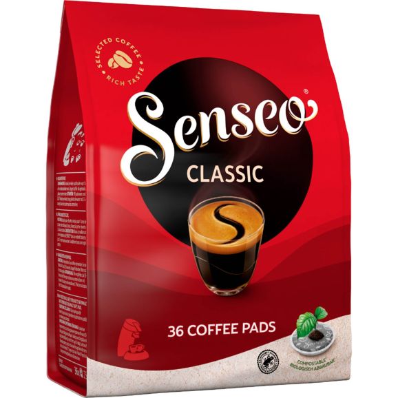 Hem &amp; trädgård/Kaffe &amp; espresso/Kaffekapslar, kaffe &amp; bönor Senseo Classic 36 stk 120264