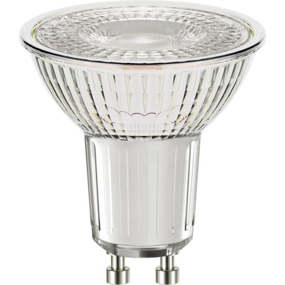 LED-lampa GU10 Elvita LED PAR16, 36° dimbar Transparent 120266
