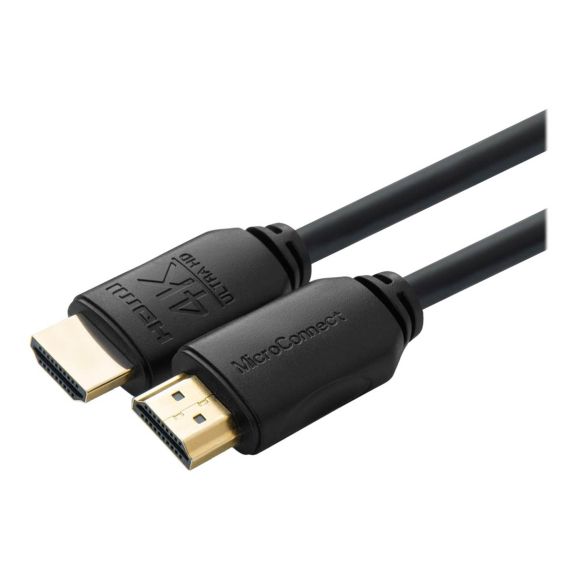 DELTACO High-Speed HDMI-kabel, 10m, Ethernet, 4K UHD, vit - Elgiganten