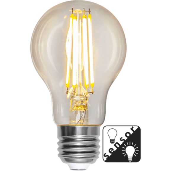 LED-lampa E27 Star Trading 352-31-8 LED E27A60 Transparent 122087