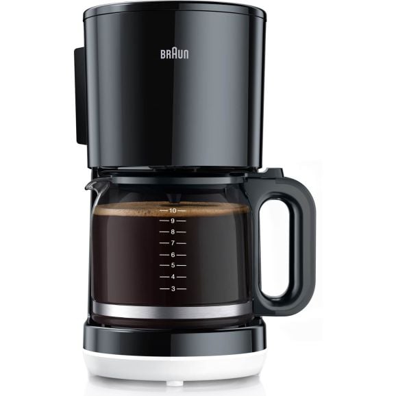 Hem &amp; trädgård/Kaffe &amp; espresso/Kaffebryggare Braun KF1100BK Svart 122244