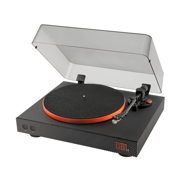 Skiv- &amp; CD-spelare JBL Spinner BT Black/Orange 124534