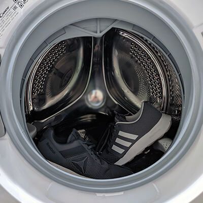 tvätta skor i tvättmaskin