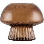 Skrivbordslampa Globen Lighting Värmeljushållare Fungo brun Brun 101590