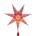 Julstjärna Star Trading Pappersstjärna Tarnaby Röd 109413