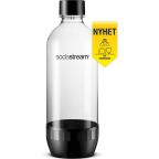 Tillbehör kolsyremaskin SodaStream Diskmaskinssäker flaska 1 L Svart 110973