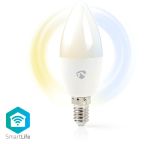 Smart lampa Nedis WiFi Smart LED-lampa E14 Vit 116164